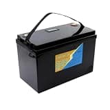 LINFEWXZNBG 12V 80Ah Lifepo4 Convenient Battery Pack, Suitable for Solar Energy, Electric Boats, Outdoor Camping(12V 80Ah-LCD)