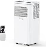 Garvee 10,000 BTU AC Unit, 3-in-1 Portable Air Conditioner with Cooling, Dehumidifier & Fan for Rooms up to 450 sq.ft, Remote Control, Sleep Mode, Timer & Window Kit