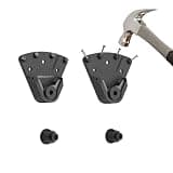 Mount-It! No Stud Studless TV Wall Mount for 32–100" TVs up to 165 lbs, No Drill Drywall Bracket, Universal VESA, Low Profile 0.94"