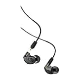 MEE audio M6 PRO In Ear Monitor Headphones for Musicians, 2nd Gen Model With Upgraded Sound, Memory Wire Earhooks & Replaceable Cables, Noise Isolating Professional Earbuds, 2 Cords Included (Black)