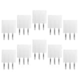MOBUTOFU 10pcs 6 Pin Pcie Gpu Power Connector Replacement Socket with Plastic Alloy Housing for PC Graphics Card Repairs and DIY PC Mod Connector Upgrades