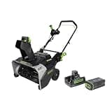 Greenworks 82V 22" Snow Thrower, 5.0Ah Battery + Dual Port Charger