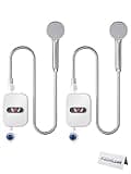 Instant Thermostatic Water Heater, Thermostatic Shower Water Heating Device, LCD Digital Display Waterproof Bathroom Showerhead Hose Set, Wall Mounted Device for Home Hotel