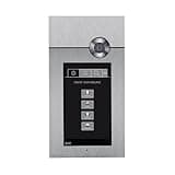 3454HD/A 8" Flush-Mounted Panel with Touchscreen, Stainless Steel