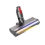 Soft Roller Head, Compatible with Dyson, Green LED Light Fits V7 V8 V10 V11 V15