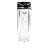GENTERUN Replacement 32oz Blender Cup with Sip & Seal Lid ,Compatible for Nutri Ninja BL450 BL454 Bl455 BL456 BL480 BL481, Auto IQ Series Blenders