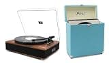 LP&NO.1 Record Player and Vinyl Record Storage Case