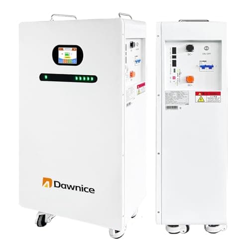 Dawnice 21kwh LiFePo4 Battery Solar Storage Lithium Battery Backup 51.2V 410Ah Wall-Mounted Power Home Solar Electric System Storage Batteries for Camping Home Use, Emergency