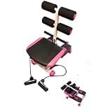 Treadmill Walking ABS Stepper Machine (Core & Abdominal Trainers), Foldable Home Gym Full Body Workout Fitness Equipment with Resistance Bands