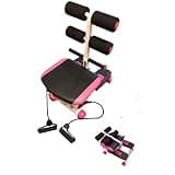 Treadmill Walking ABS Stepper Machine (Core & Abdominal Trainers), Foldable Home Gym Full Body Workout Fitness Equipment with Resistance Bands