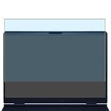 Puccy 2 Pack Anti Blue Light Screen Protector, compatible with Dell Alienware 16X Aurora ac16251 16" Laptop TPU Film Guard ( Not Tempered Glass Protectors )