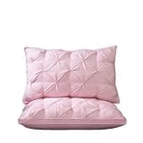 BONTEBIAN Melow Sleep Pillow,Cloud Neck Pillow, 3D Breathable Memory Foam, Zero Pressure Deep Sleep (Pink)