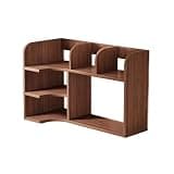 WANGHAI2024M Bookcases Large Capacity Open Bookshelf Multi-Layer Corner Retro Storage Rack for Office Home