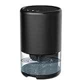 Home Dehumidifier for Bedroom, 1000 ml Portable Mini Dehumidifier with Auto Shut off, Quiet Electric Dehumidifier, Moisture Absorber for Bathroom, Closet, Office
