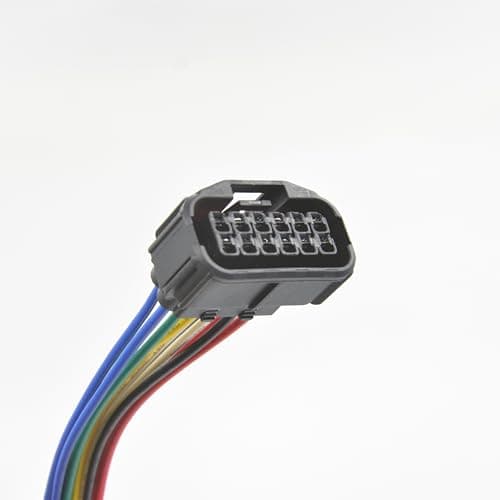 ALFOCI 12 pin car Waterproof auto Connector LED Fog Light Wire Socket Headlights Daytime Running lightsConnector for Honda