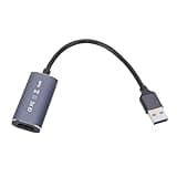 Generic USB 3.0 Video Card High Speed Multimedia Interface for Gaming Live Streaming Recording, 1080P HD Adapter Device for, 5.0 and Above