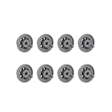 8PCS Dishwasher Basket Roll Lower Wheels For Bottom Durable Replacement