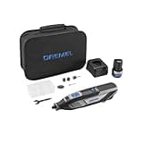 Dremel 8240-5 12V Cordless Rotary Tool Kit with Variable Speed and Comfort Grip - Includes 2AH Battery Pack, Charger, 5 Accessories, Wrench, and Tool Fabric Carry Bag