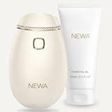 NEWA RF Wrinkle Reduction Device (Plug in) - FDA Cleared Skincare Tool for Facial Tightening. Boosts Collagen, Reduces Wrinkles. with 1 Month Gel Supply.