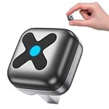 Visoud Ultra Mini Android Auto & CarPlay Wireless Adapter, Latest A9 Chip 5.8GHZ WiFi, 5.4 Bluetooth, 3-5s Auto Connect, USB-C/USB-A/Extension Cable, Compatible with iOS10+, Android 10+, CE/ROHS/FCC