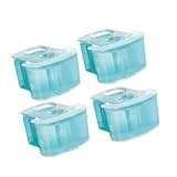 Gaigmmptor 170ml Razor Cleaner JC301 JC302 Shaver Cleaning Liquid S5000 S6000 S7000 S8000 S9000 Series Fits Shavers with Cleaning System Compatible with Philips(4pcs)