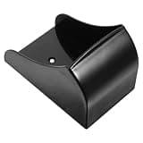DEEPCRAFF Weatherproof Doorbell Shield for Outdoor Video Doorbell and Code Lock, Black Plastic Cover with UV Resistant Material and Seamless Installation for Residential Use