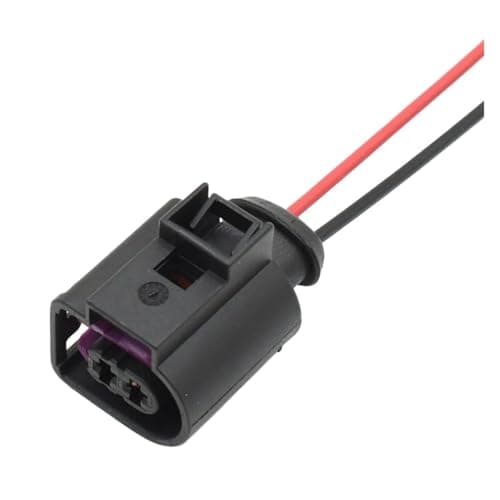 AICNRUT 1 Set Automotive Wiring Harness Connector 1J0 973 722 1717692-1 8D0 973 822 AICNRUT(Brown)