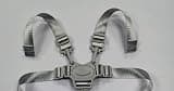Replacement Straps Compatible with Lalo High Chair – 5-Point Harness, Adjustable Safety Belts, Gray 1-Pack