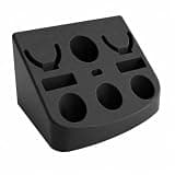 splash n color Trimmer Holder Stand Compatible with Braun 5544 – Organized Storage for Device & Attachments | Freestanding Desktop Organizer with Custom Recesses