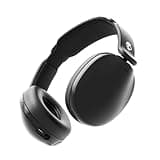 Skullcandy Hesh 360 Wireless Over-Ear Bluetooth Headphones, Up to 100 Hours Battery, Noise Isolating Fit, Flat-Folding Collapsible Design, Microphone iPhone Android - True Black