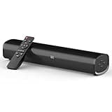 HDMI Sound Bar Smart TV, Home Theater Surround Sound Bars, TV Speakers Sounds Bar Bluetooth HDMI AUX OPT COAX USB Home Audio Surrounds Sounds System For PC Projector Game Movie/Music/News, Black