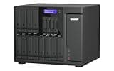 QNAP TVS-AIh1688ATX-U9-32G 16-Bay Desktop AI Hybrid NAS, Intel Core Ultra 9 24-Core, Dual 10GbE + 2.5GbE, QuTS Hero ZFS, for AI, Virtualization, Containers & 4K/8K Video Editing