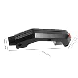 Milisten Ergonomic Plastic Game Controller Handle with Precision Control Comfortable Gaming Accessory for Enhanced Game Playing Experience for Shooter