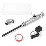 Powered Anode Rod for Water Heater, Titanium Electric Anode Rod for 40-89 Gallon Tanks, Anti-Rust and Corrosion and reduce Limescale, Eliminates Rotten Egg/Sulfur Smell