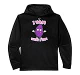 I Yam What I Yam Ube Pun Purple Yam Dad Joke Performance Hoodie