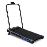 3 in 1 Under Desk Treadmill with 9% Adjustable Incline, Foldable Walking Pad with Handlebar and Remote Control, Quiet 2.5 HP Motorized Running Machine for Home Office Fitness