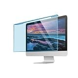 Hanging Acrylic Anti-blue Light Computer Screen Protector for 19-75'' Desktop Laptop Computer(21in-22in universal 491 * 320mm)