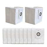 10pcs Dust Bags Replacement Bags Robot Vacuum Cleaner Parts ,Compatible For EZVIZ Replacement Dust Bags For RC3 Plus RE4 Plus Plus Sweeper