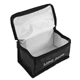 Mikinona Lipo Battery Storage Guard Bag Fireproof Explosionproof Battery Safety Pouch with High Temperature Resistance and Insulated PVC Non-Woven Fabric for Outdoor Activities and Home Use