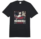 Wisconsin Dells Wisconsin Vintage Dog Lover Design RA0D Comfort Colors Adult Heavyweight T-Shirt