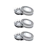 3 Pack Replacement Shaver Heads Foil Blade Cutters Compatible with Philips HQ2 HQ20 HQ22 HQ26 HQ262 HQ220 HQ222 HQ240 HQ2405