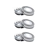 3 Pack Replacement Shaver Heads Foil Blade Cutters Compatible with Philips HQ2 HQ20 HQ22 HQ26 HQ262 HQ220 HQ222 HQ240 HQ2405