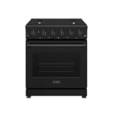 30 Inch Professional Liquid Propane Range in Black