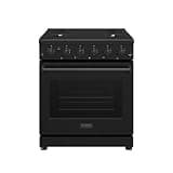 30 Inch Professional Liquid Propane Range in Black