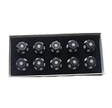 Inner Ring 6mm Outer Ring 10mm Handheld 3D Scanner Magnetic Sphere Magnetic Marker Point Highly Reflective Point for Complex Details(10 pcs Ball)