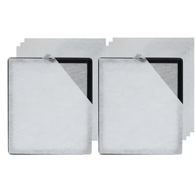 PUREBURG Replacement Filter Compatible with AEOCKY Cybertron Air Purifier, 2-Pack H13 True HEPA Activated Carbon & Pre-Filters x 8 Air Clean Dust Odor