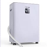 YTE PRO DH1800S dehumidifier 34Pint for 2500Sq.Ft, Compressor Dehumidifier for Home, Front LED Digital Humidity Display&Quiet Dehumidifier