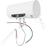 Pinelicorn 110V 1500W Electric Wall Mounted Water Heater, 50 litre/13.2 Gallon Water Tank Heater Tank with LED Temperature Display 35-75°C for Bathroom Kitchen (50L/13.21Gal)