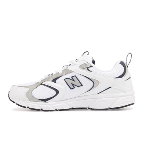 New Balance Men's 408 V1 Sneaker, Nb White/Natural Indigo, 11.5 M