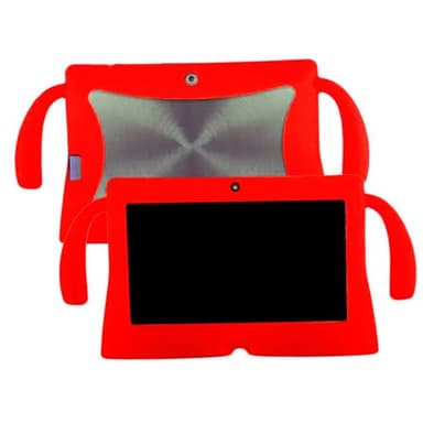 Generic Silicone Gel Tablet Cover Case for Boys and Girls and Comfortable Installation Access to Ports Rose Red